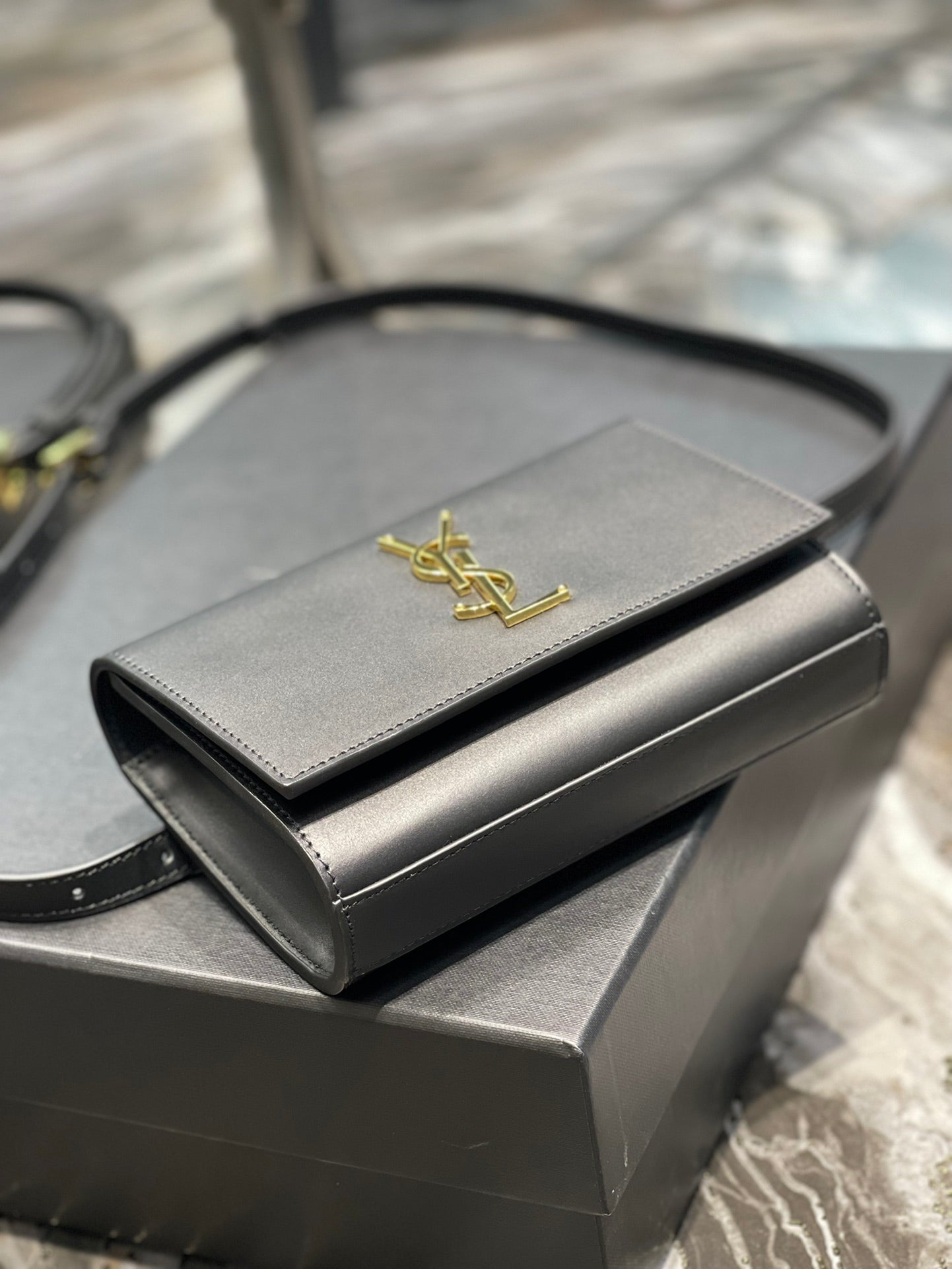 YSSL Kate Belt Bag Black For Women, Women’s Bags 7in/18cm YSL