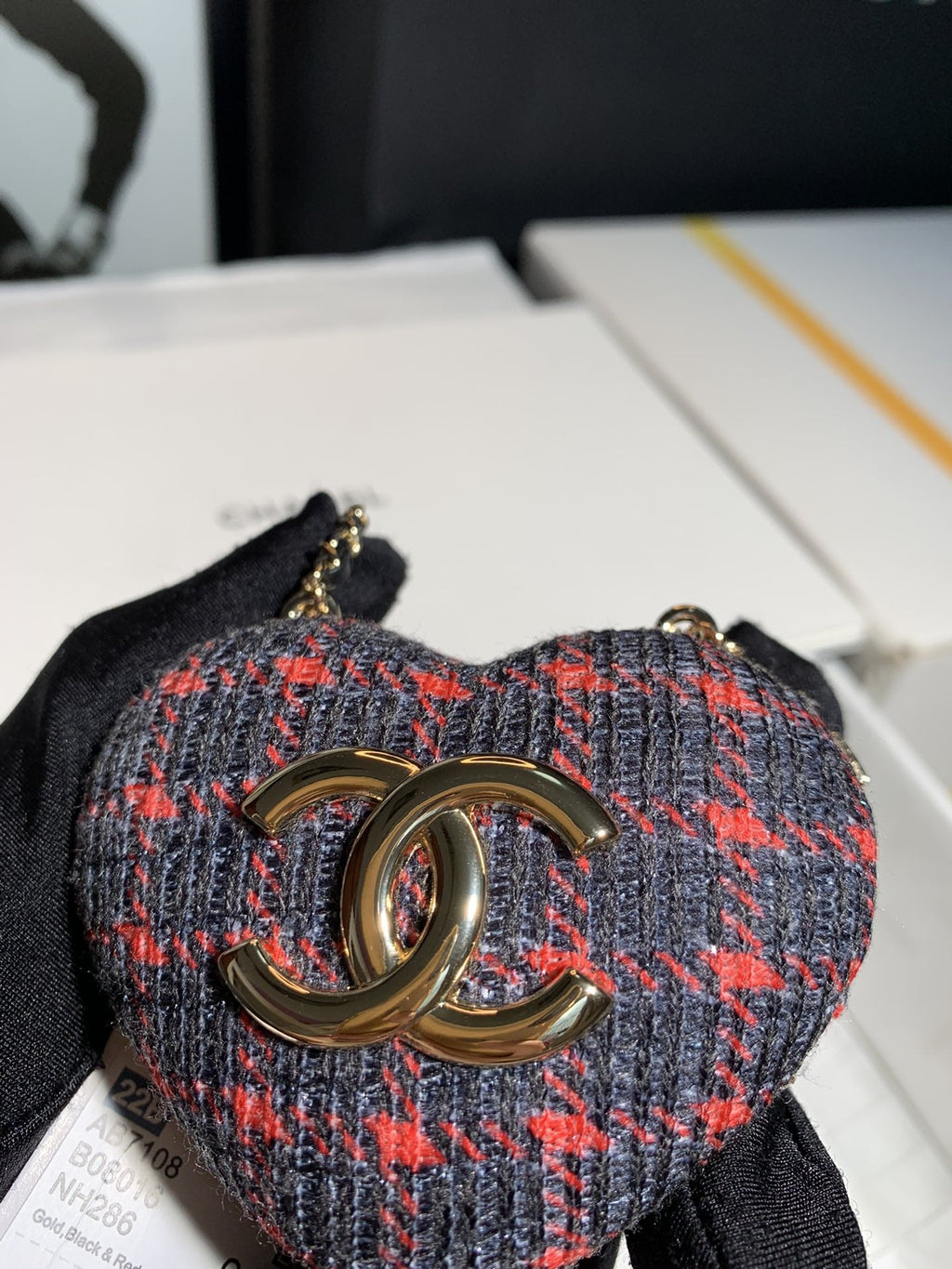 CHLLong Necklace Bag Dark Blue For Women, Women’s Bags 3in/7.6cm