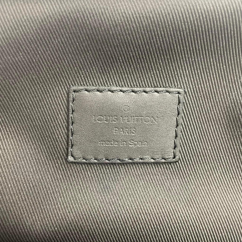 LOUIS VUITTON Leather Avenue Sling Infini Onyx