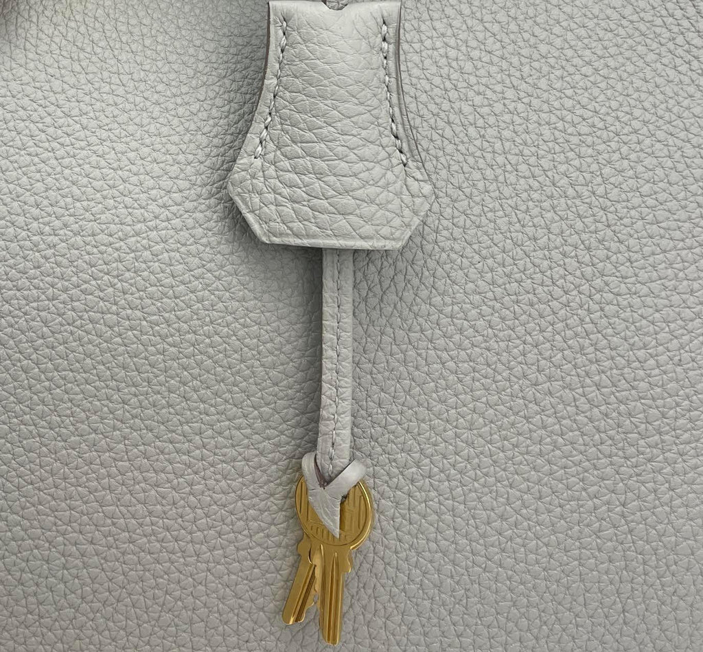 HERMÃƒÆ’Ã‹â€ S Togo Birkin 35 Gris Perle Pearl Gray w/Gold