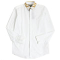 FENDI Long sleeve shirt FS1001 cotton white 40