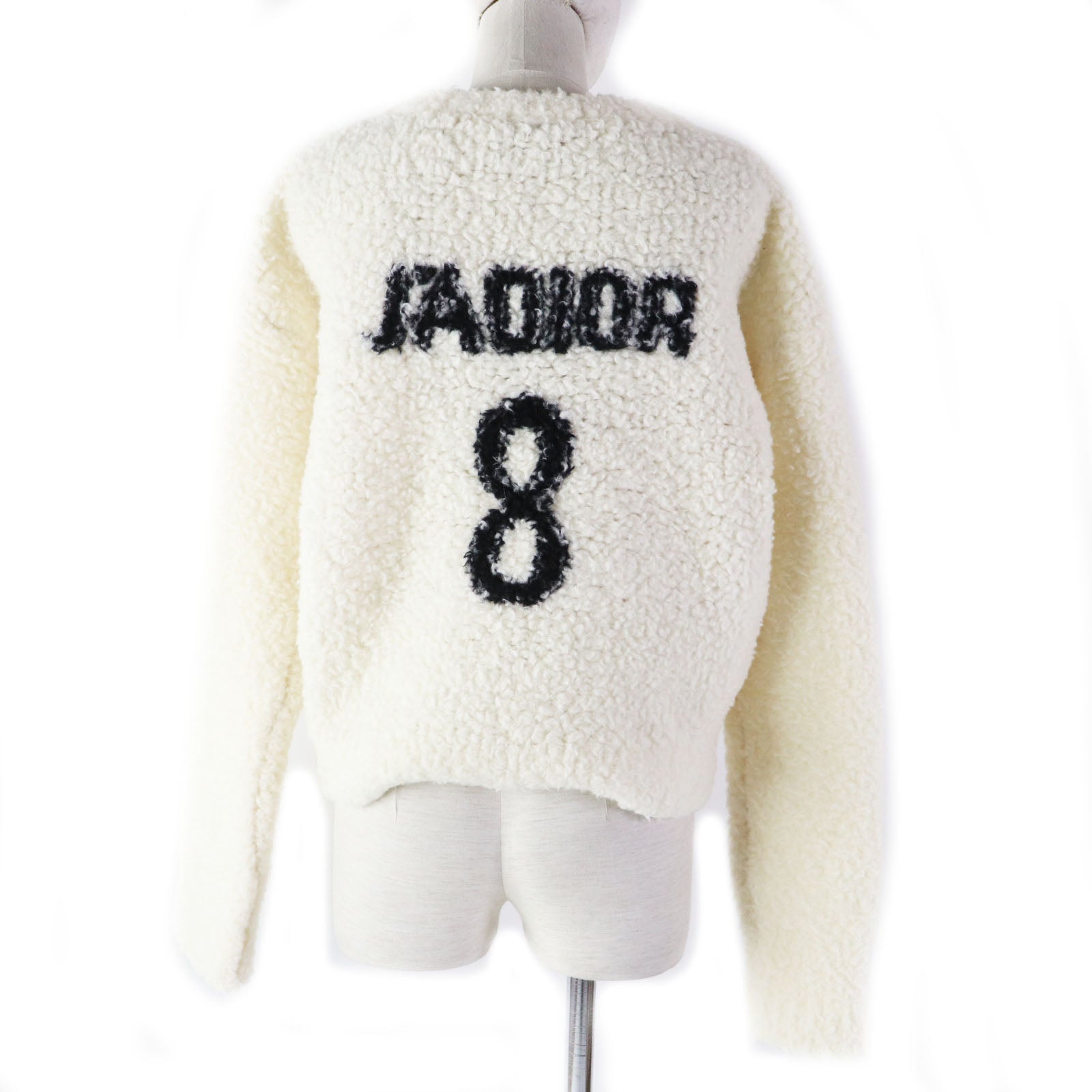 Christian Dior knit 154S55AM114 wool white J’A DIOR 42