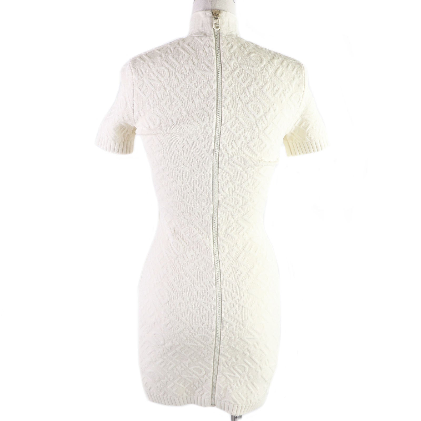 FENDI one piece Rayon Ivory 36