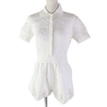 FENDI overalls FZD880 Rayon white 38