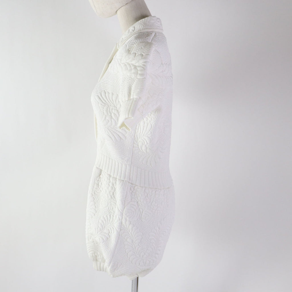 FENDI overalls FZD880 Rayon white 38