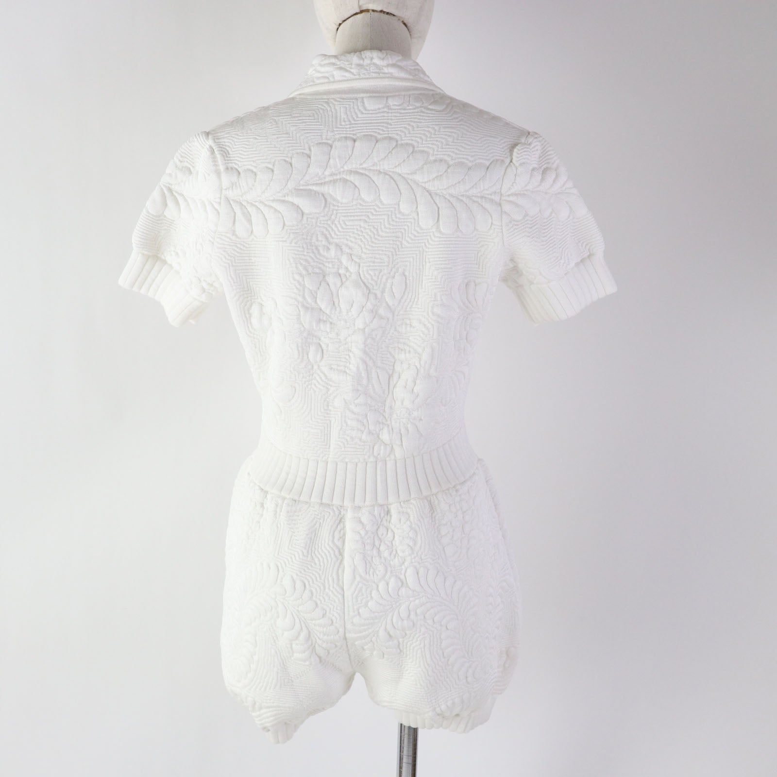 FENDI overalls FZD880 Rayon white 38