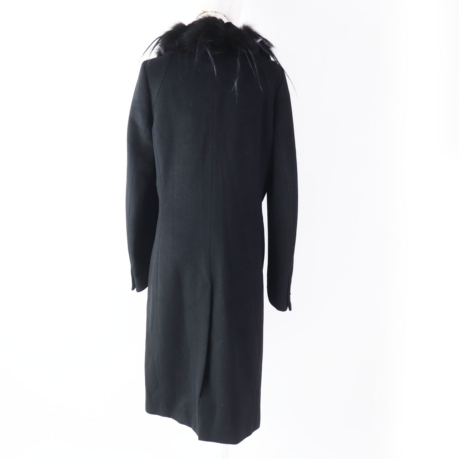 FENDI coat FF5183 wool black 42