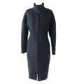 FENDI coat wool Dark navy 40
