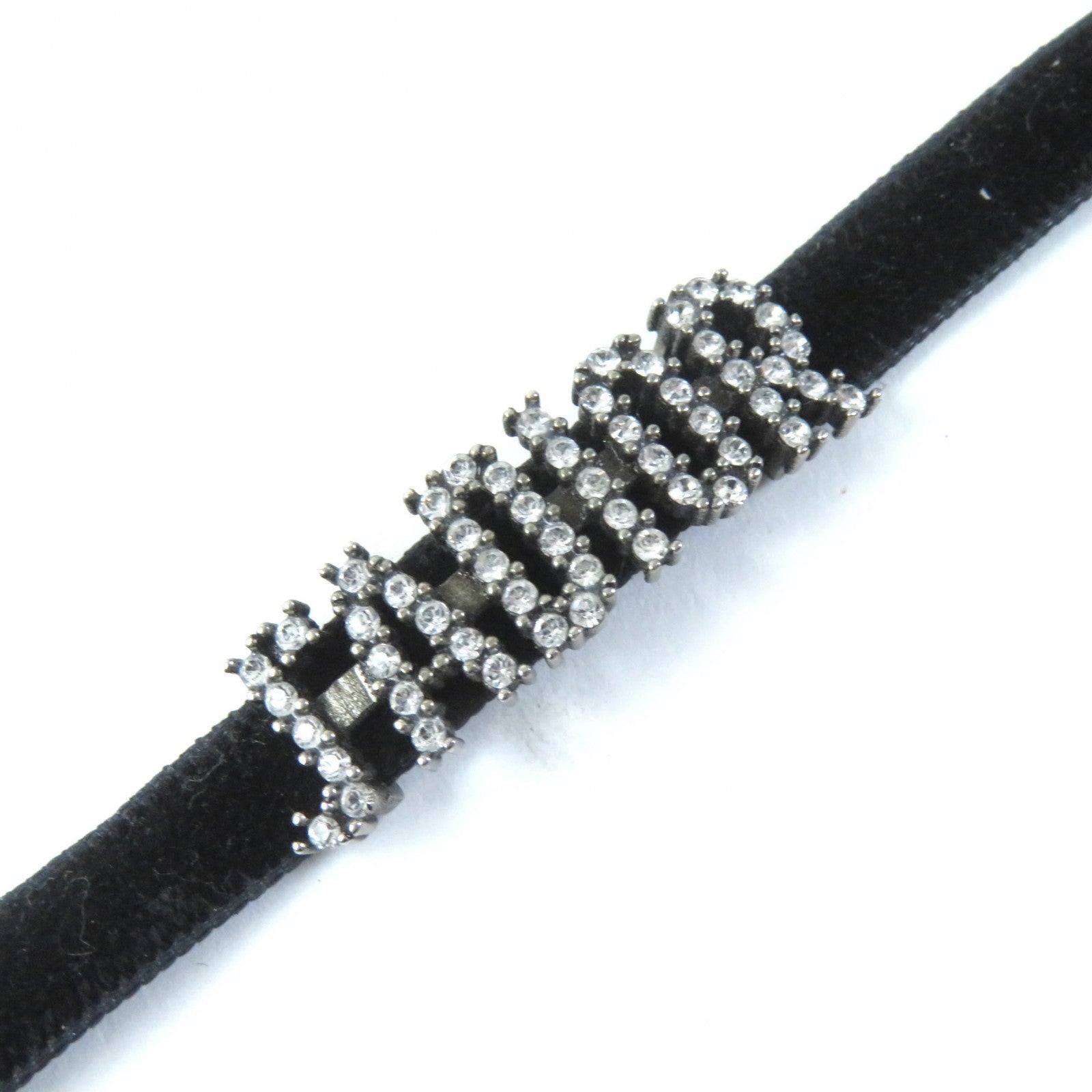 Christian Dior choker ― Black Silver JADIOR