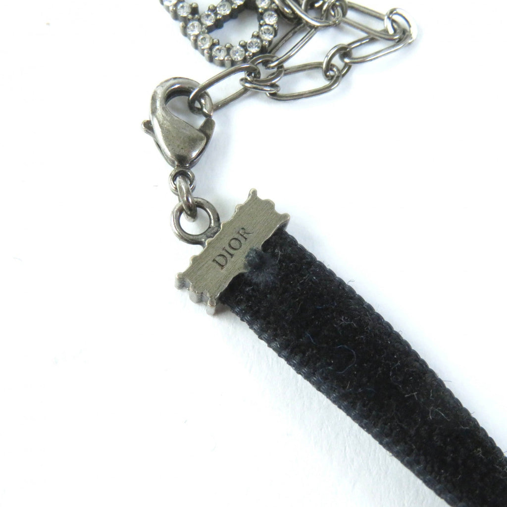 Christian Dior choker ― Black Silver JADIOR