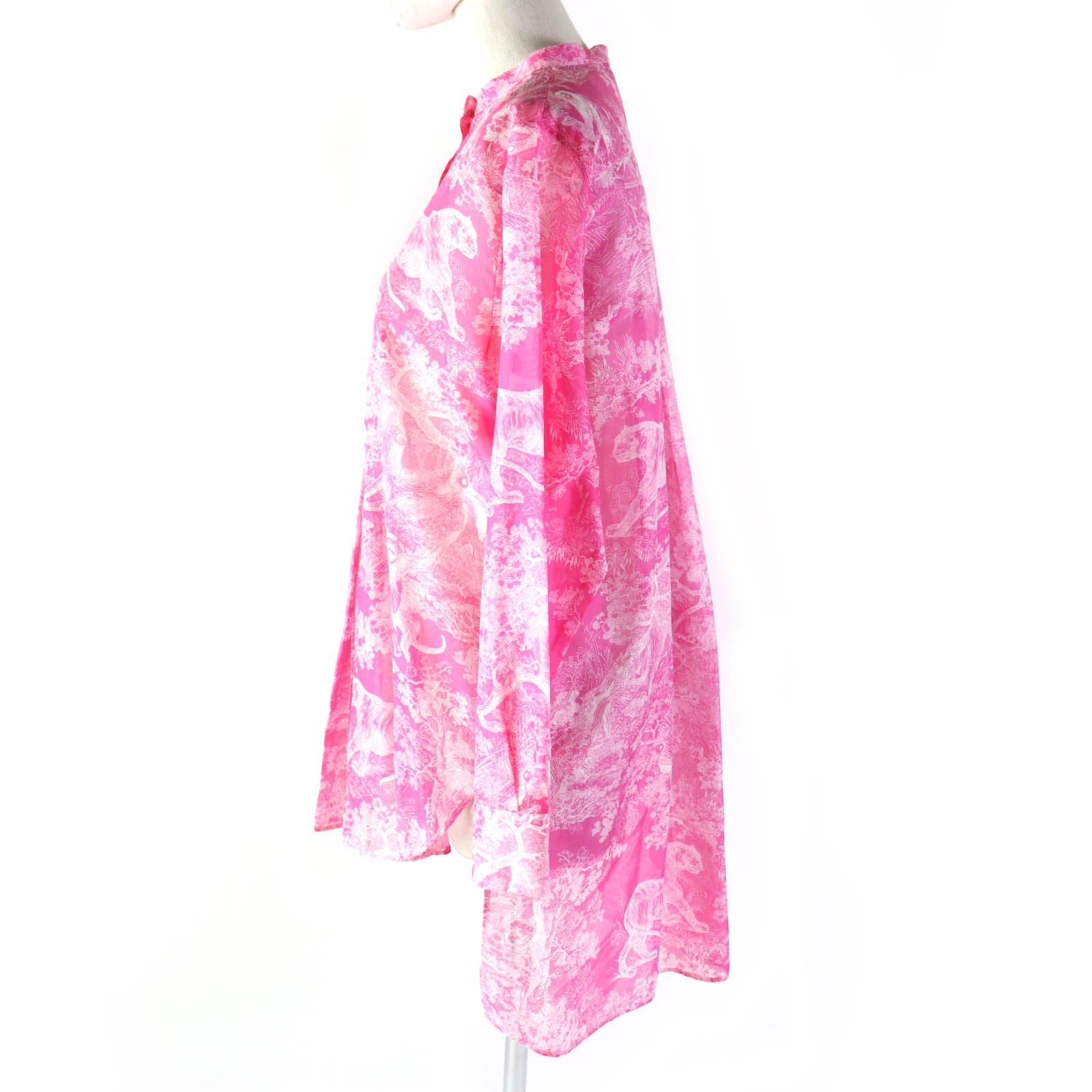 Christian Dior Long sleeve shirt 221B54A3846 cotton pink 40