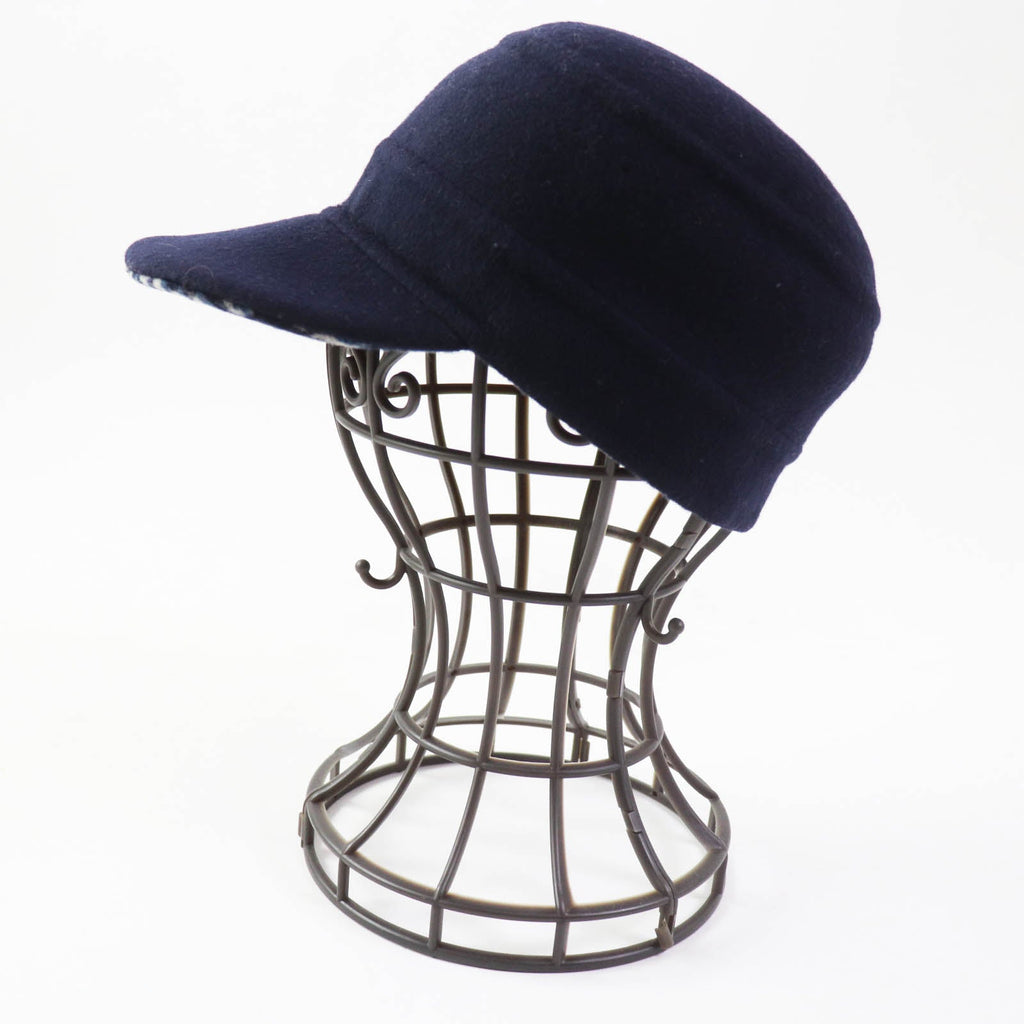 Christian Dior cap 21DCH918I100 wool Dark navy 57