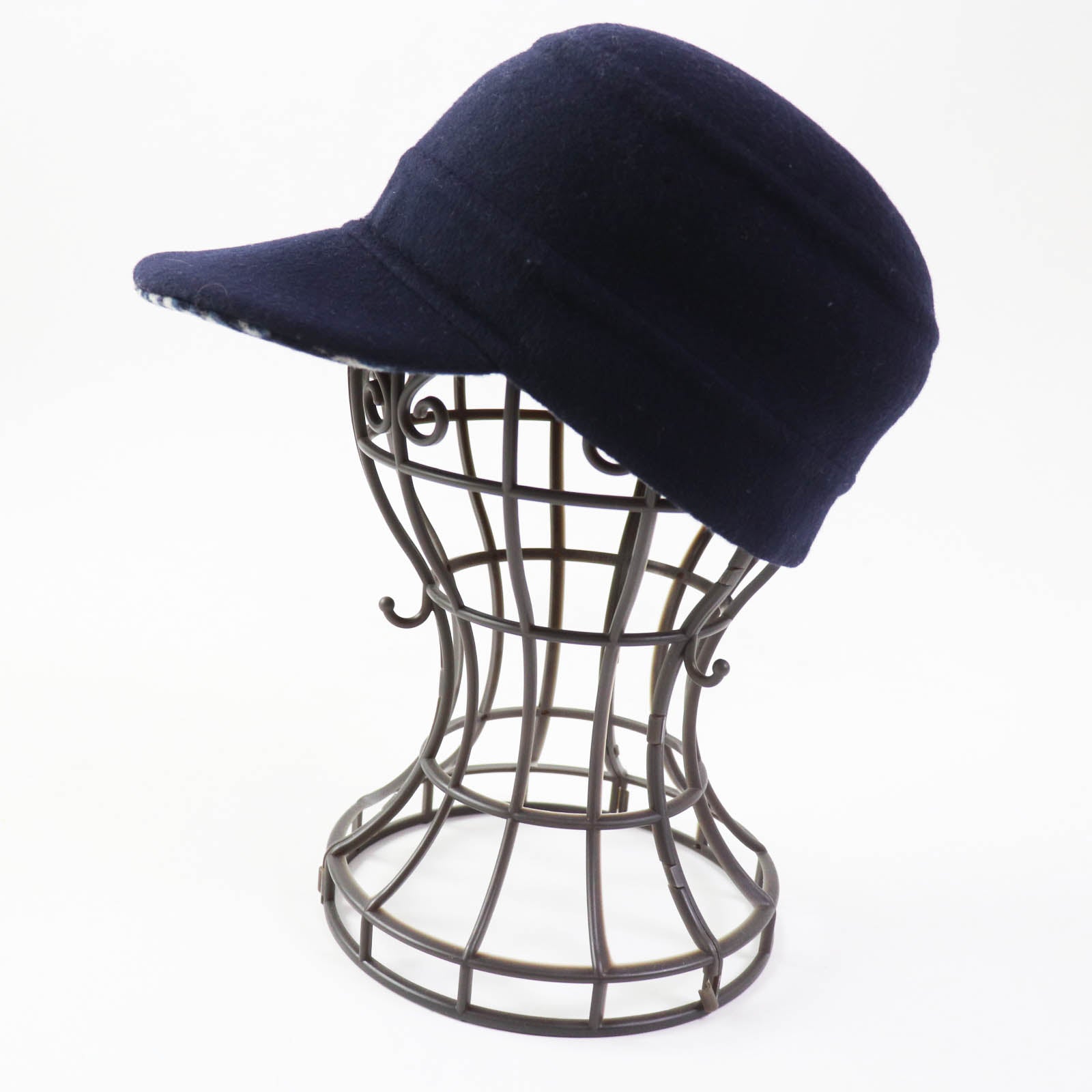 Christian Dior cap 21DCH918I100 wool Dark navy 57