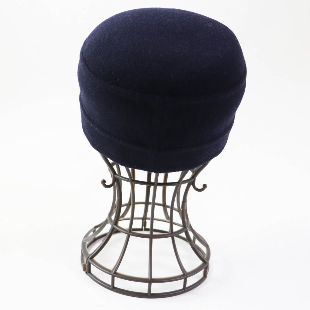 Christian Dior cap 21DCH918I100 wool Dark navy 57