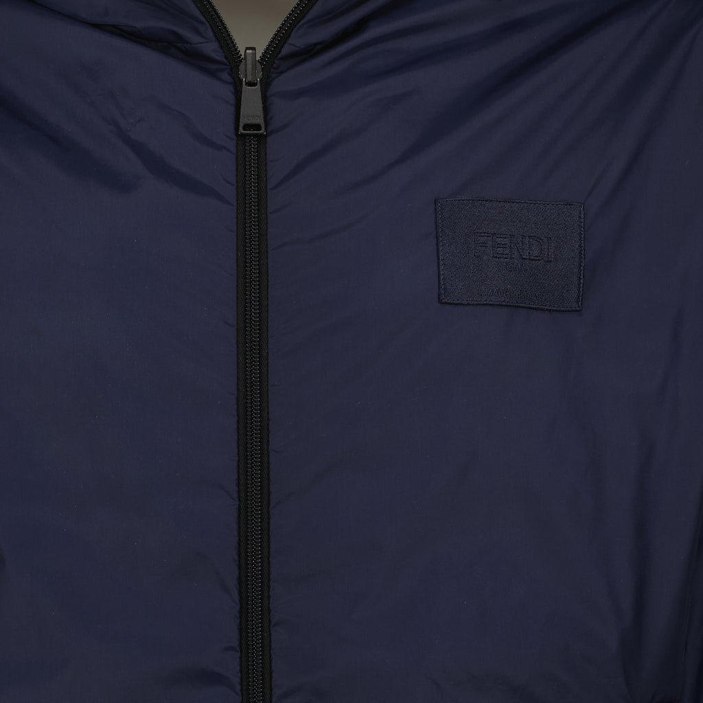 Veste coupe-vent réversible