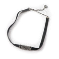 Christian Dior choker ー Black Silver