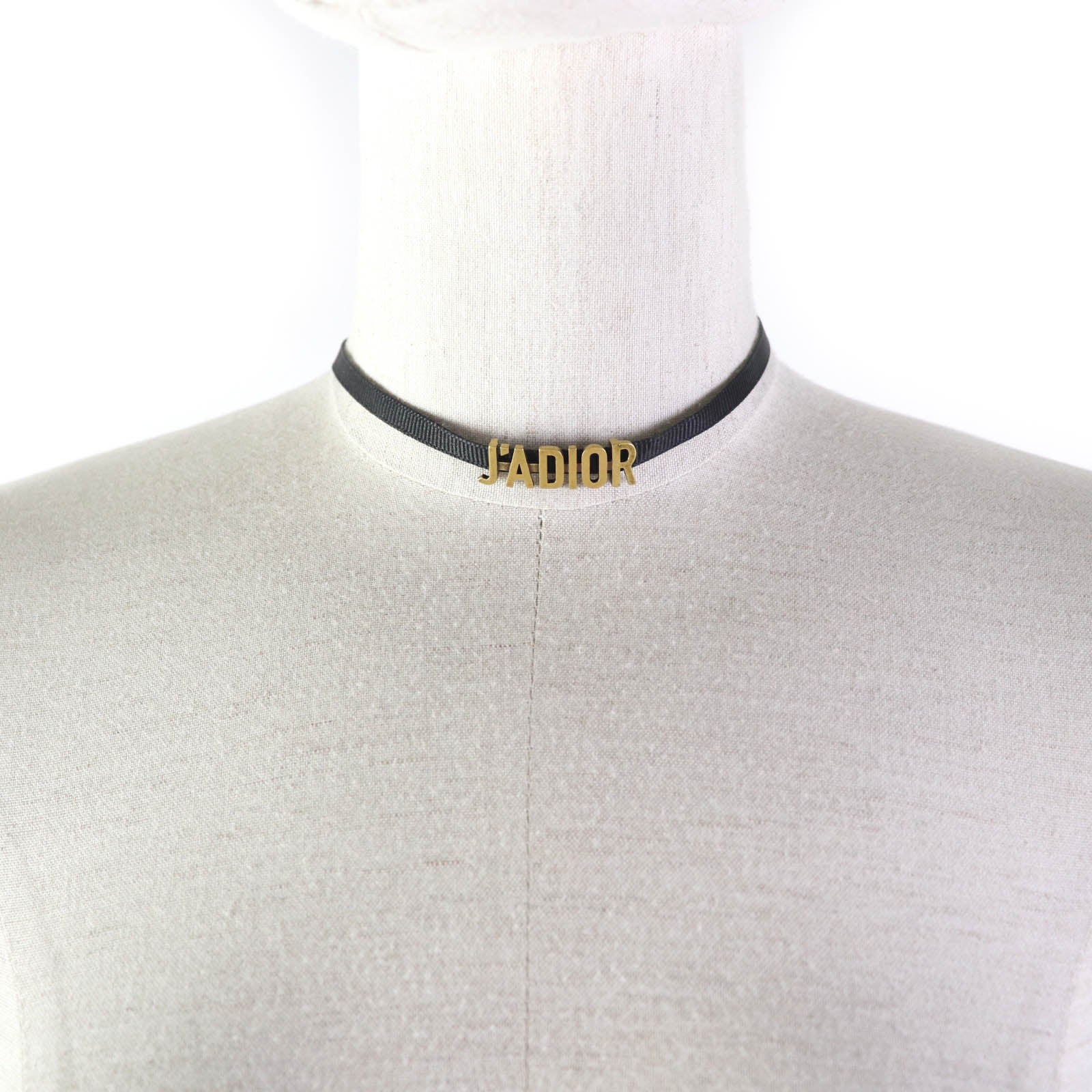 Christian Dior choker ー Black bronze