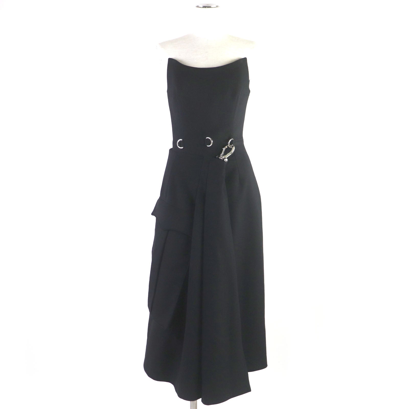 PRADA dress Virgin wool black 38