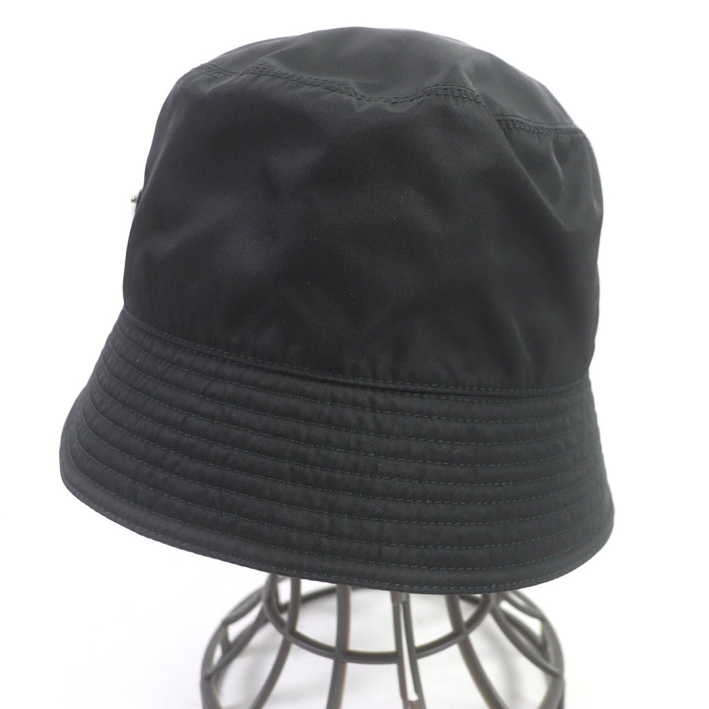 PRADA hat 2HC137 recycled polyamide black L