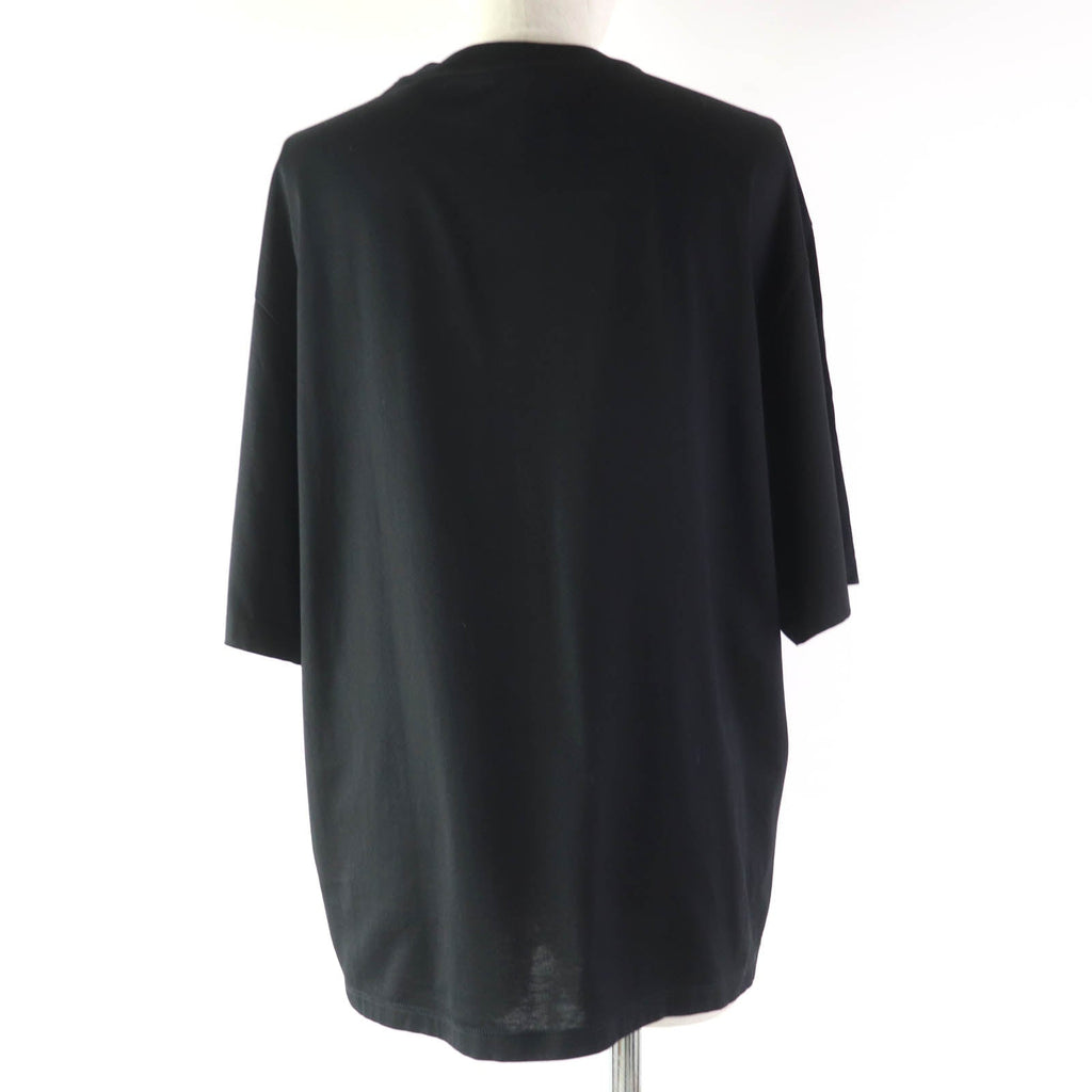 PRADA Short sleeve T-shirt 35976 cotton black Banana Collection S