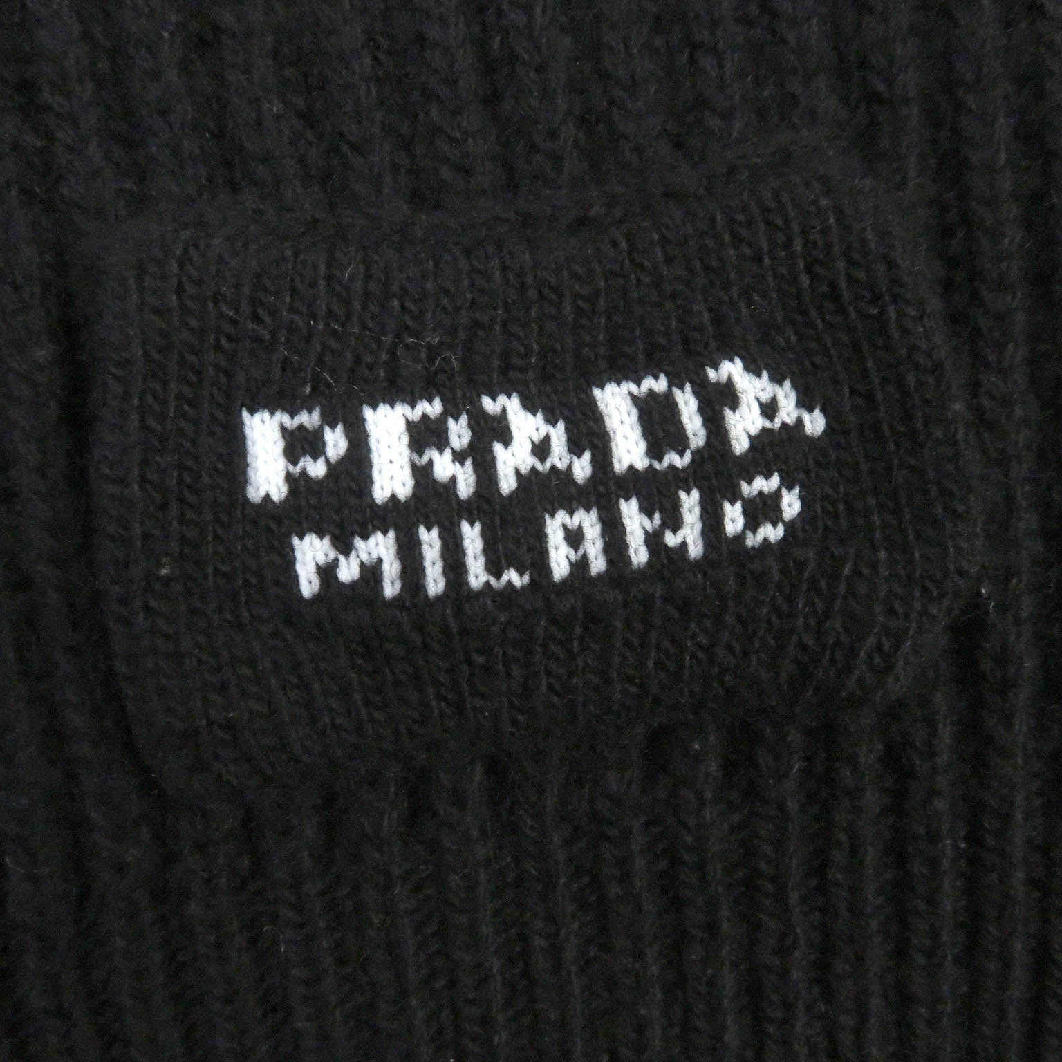 PRADA Best UMT409 wool black 56