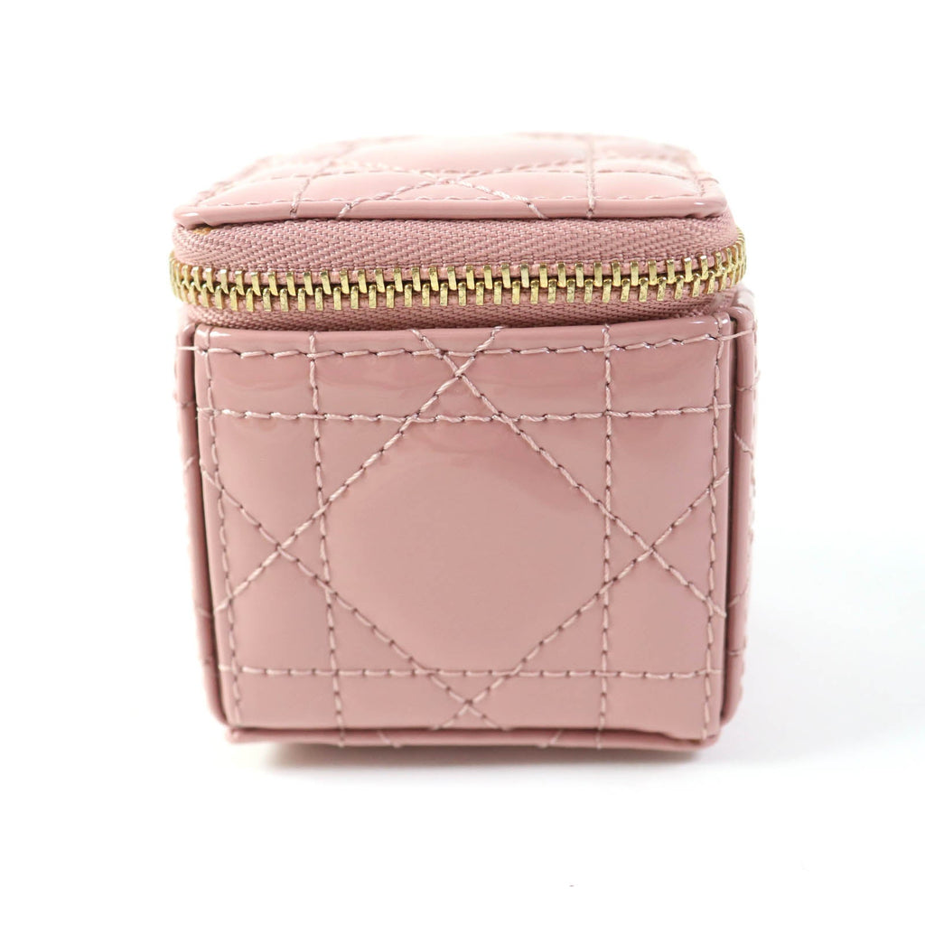 Christian Dior Pouch S0976OVRB enamel pink LADY DIOR