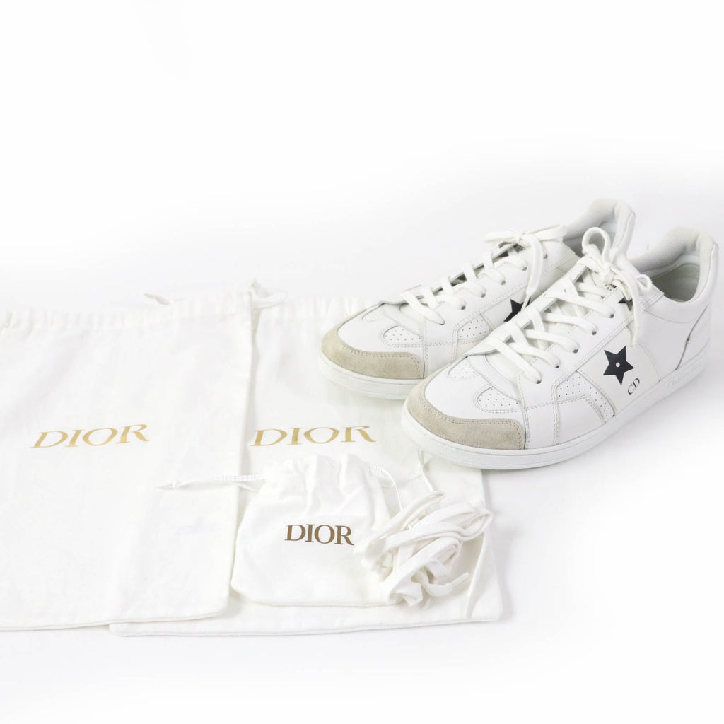 Christian Dior Low cut sneakers KCK361CLD-S19W Main: Leather white Dior star Women 39 Used