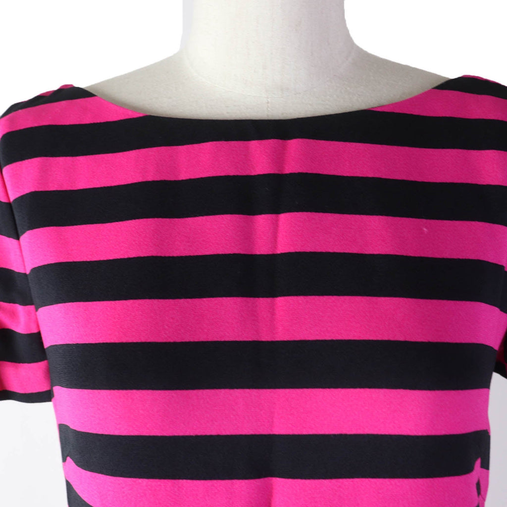 PRADA one piece Rayon Pink black 38