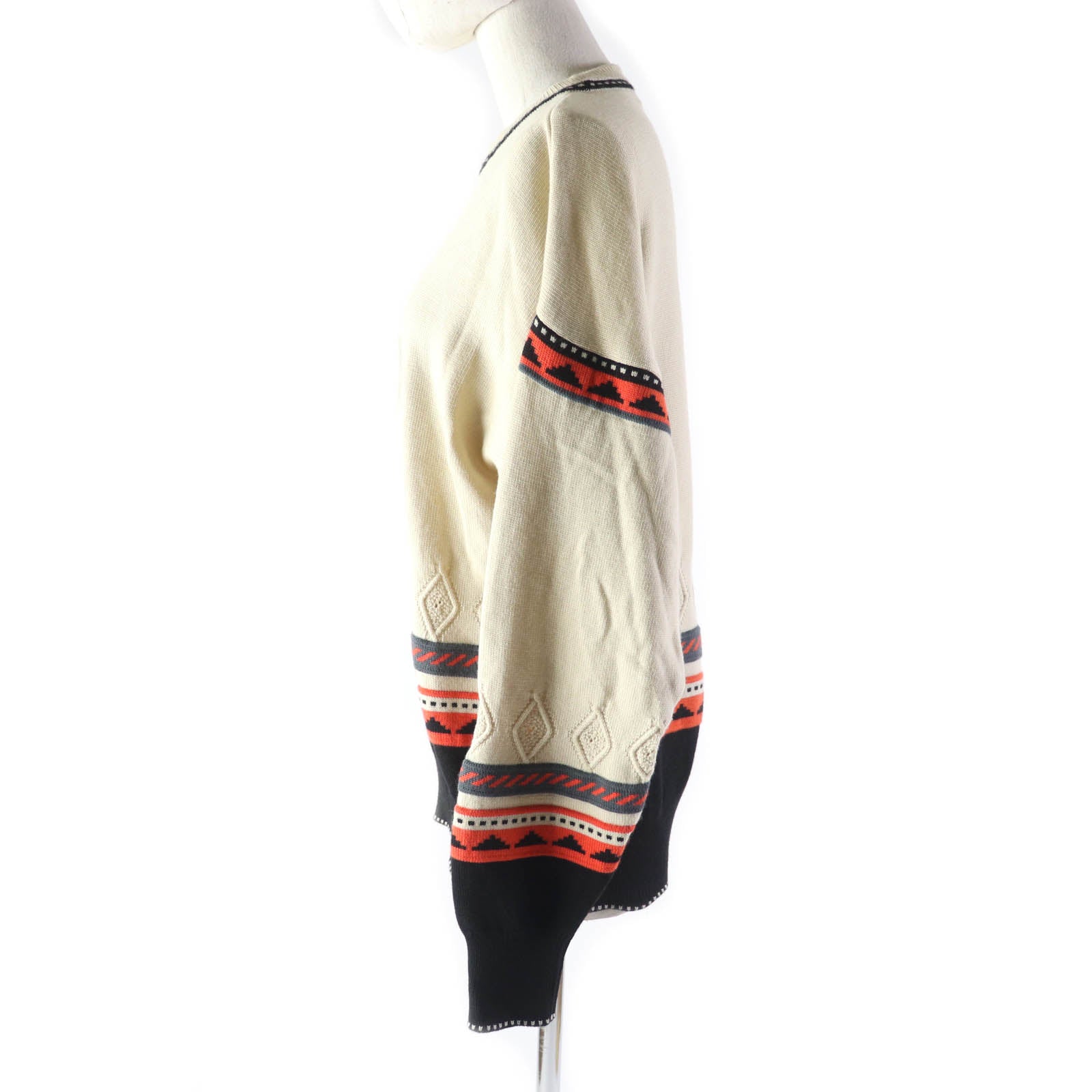 Christian Dior knit wool multicolor L