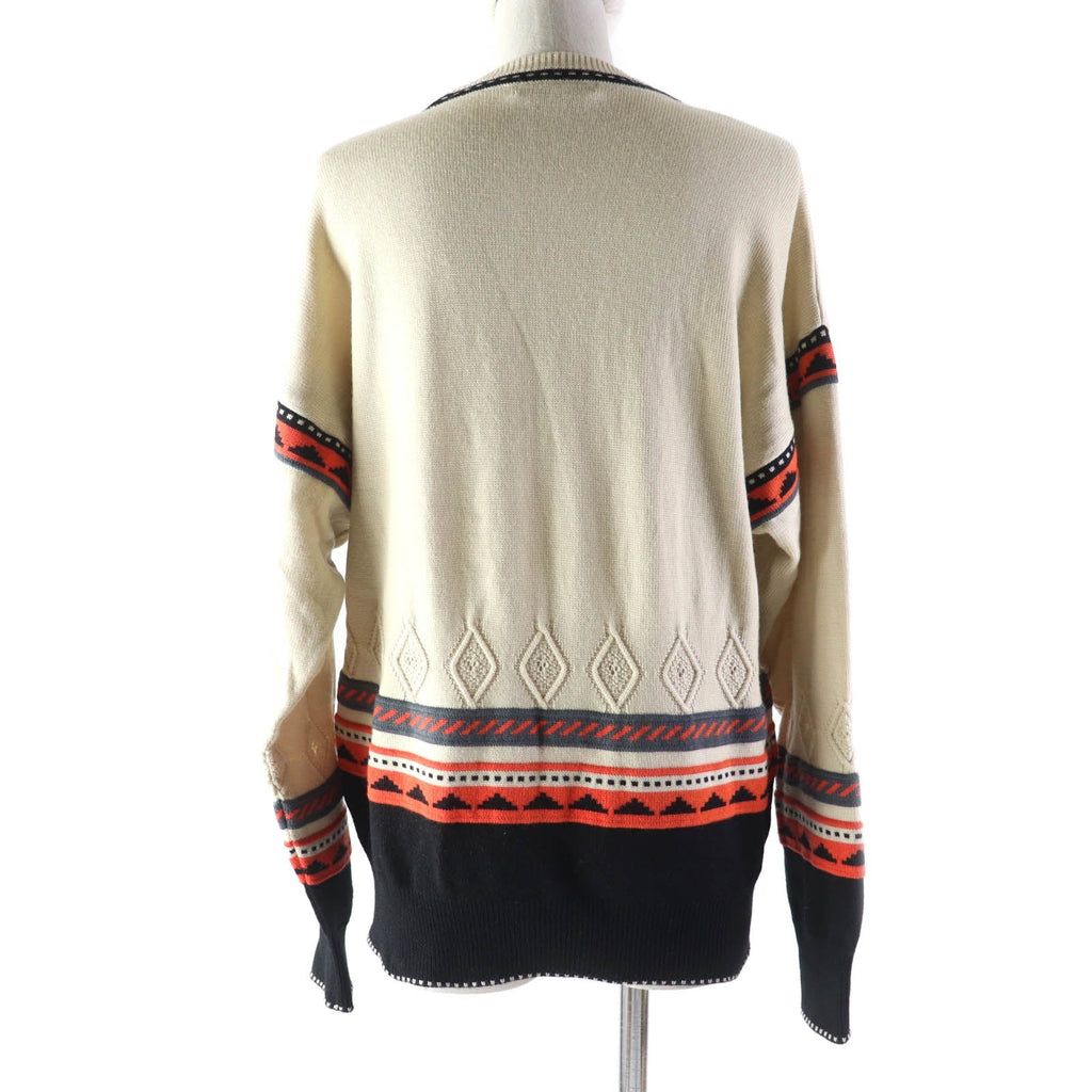 Christian Dior knit wool multicolor L