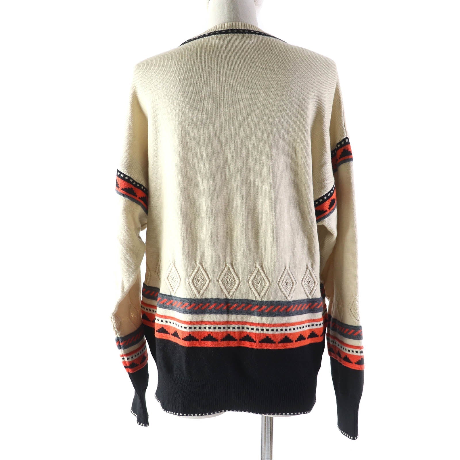 Christian Dior knit wool multicolor L