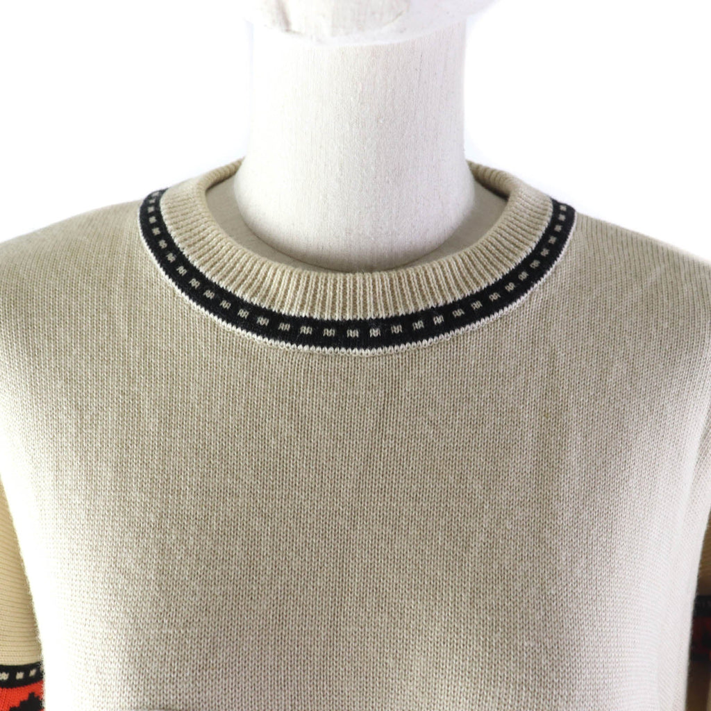 Christian Dior knit wool multicolor L