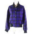 Christian Dior Blouson Outer: 100% wool, Lining: 100% polyester Purple type Women M Used