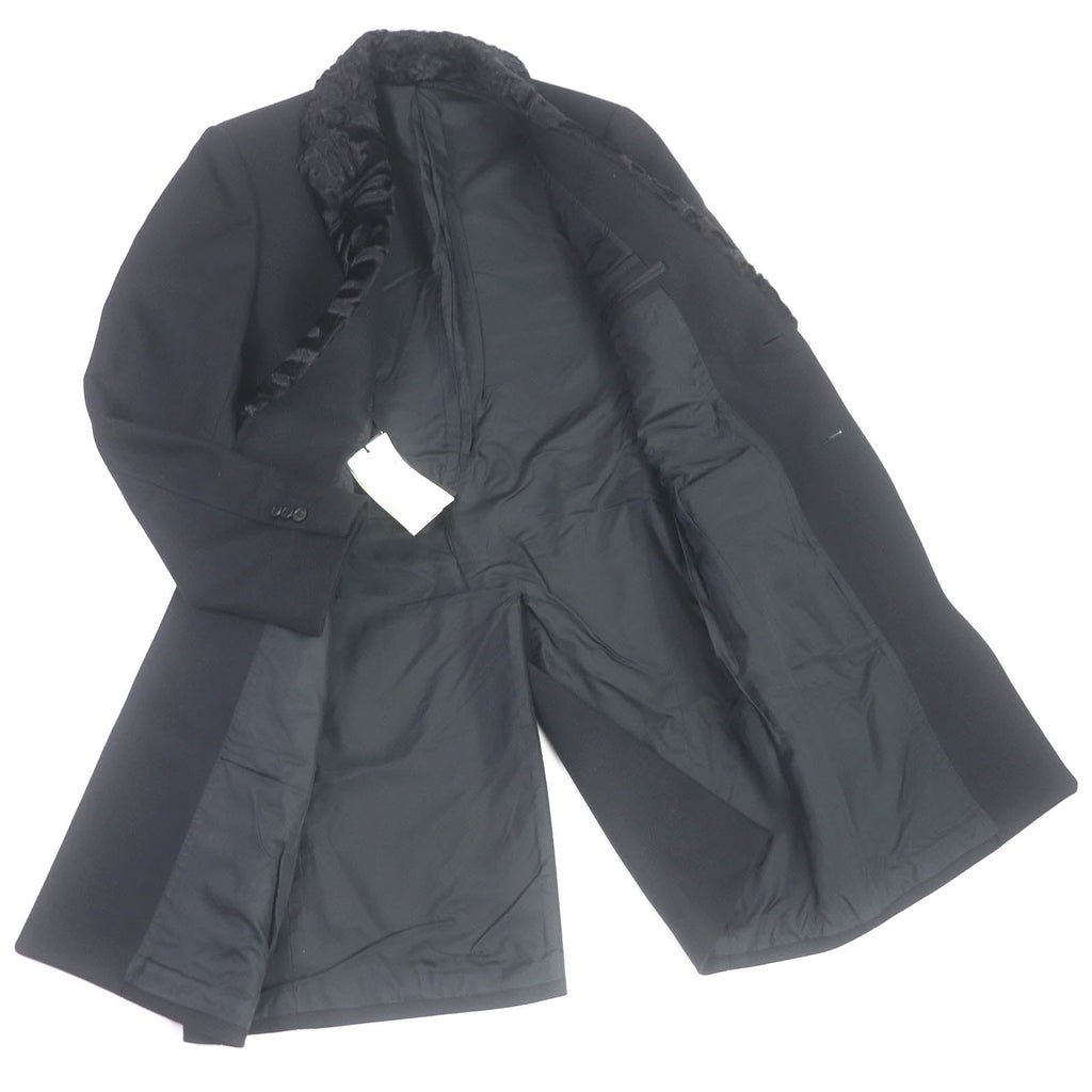 FENDI Chester coat FF01073YN wool black 52