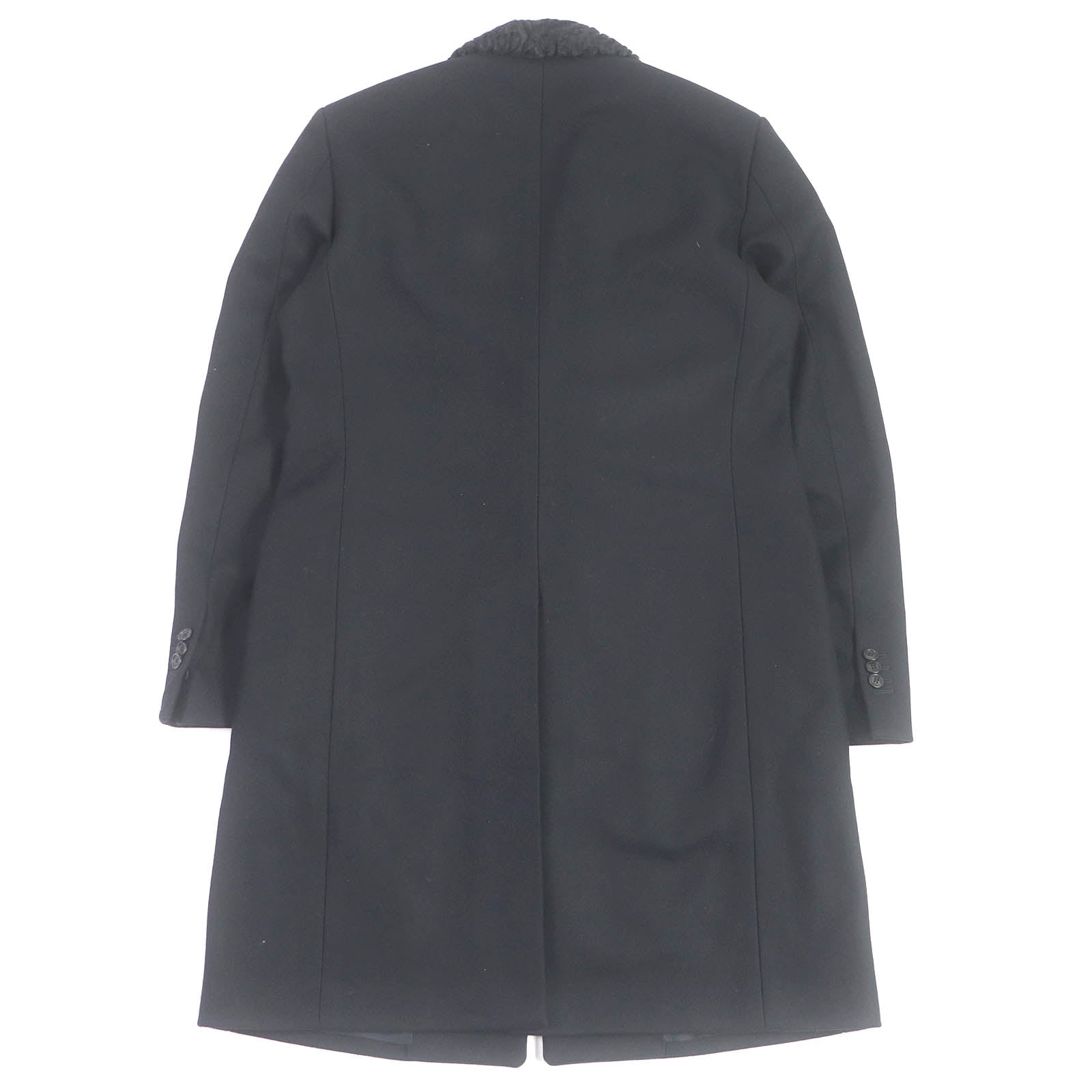 FENDI Chester coat FF01073YN wool black 52