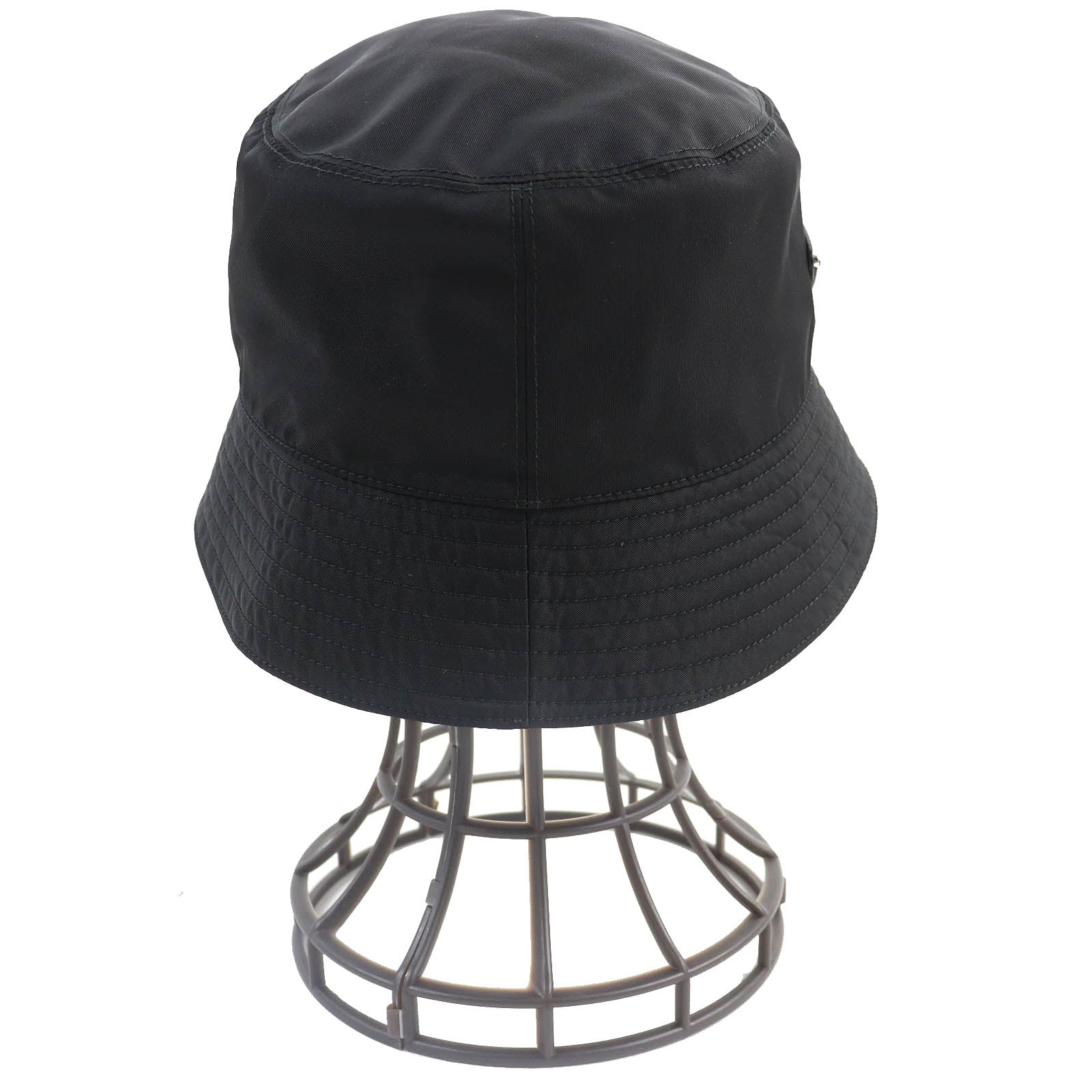 PRADA hat 2HC137 recycled polyamide black
