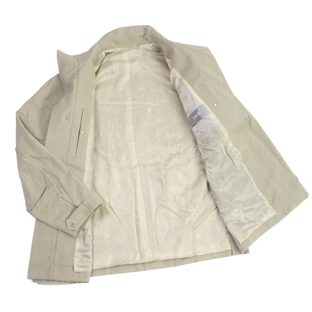 Christian Dior Blouson 313C402A5673 Outer: 100% cotton, Lining: 100% cupra, Part: 100% polyester khaki mens 48 Used