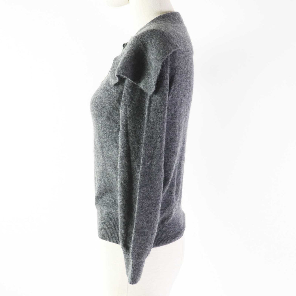 Christian Dior knit 354S48AM053 cashmere Charcoal gray 42
