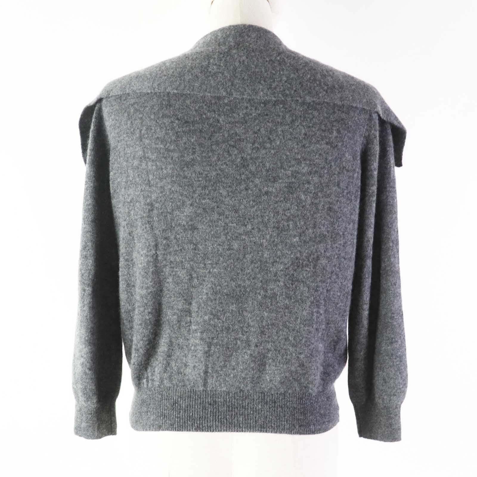 Christian Dior knit 354S48AM053 cashmere Charcoal gray 42