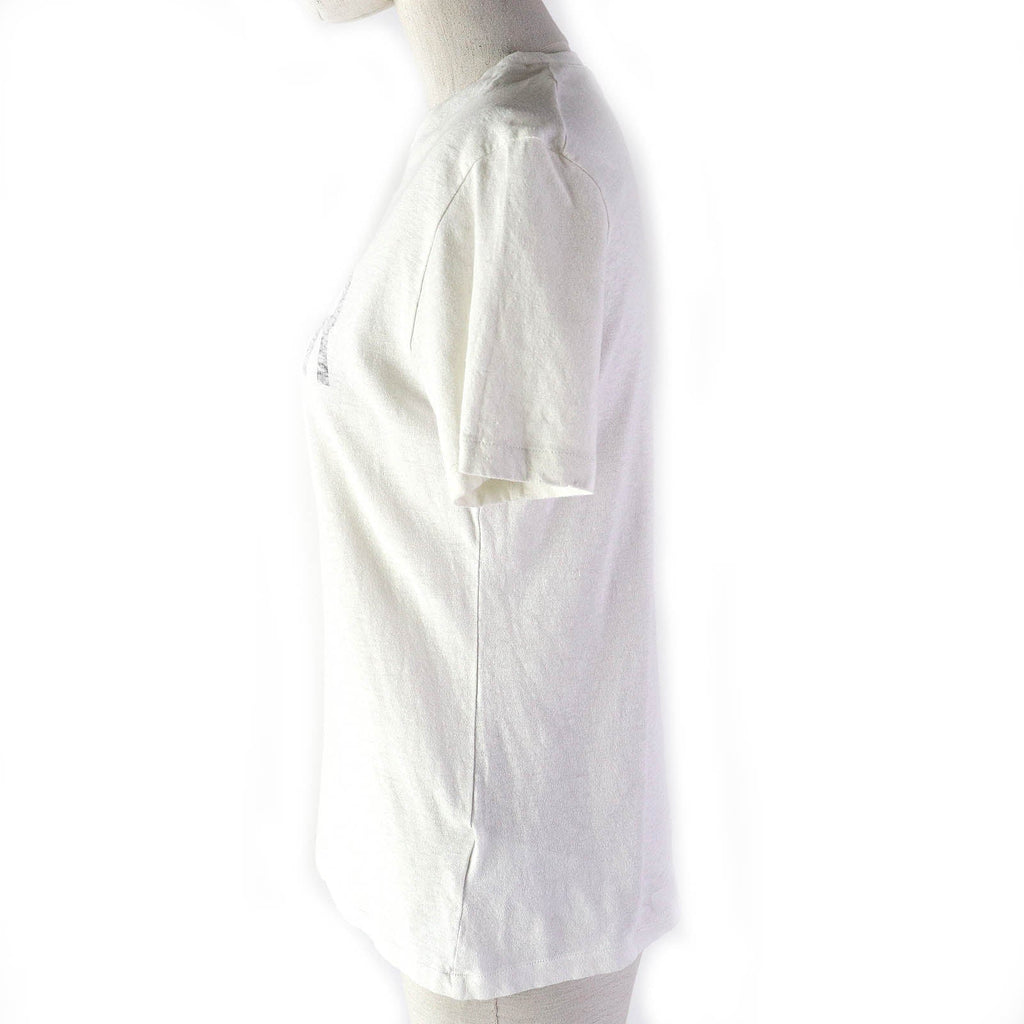 Christian Dior Short sleeve T-shirt cotton White gray XS
