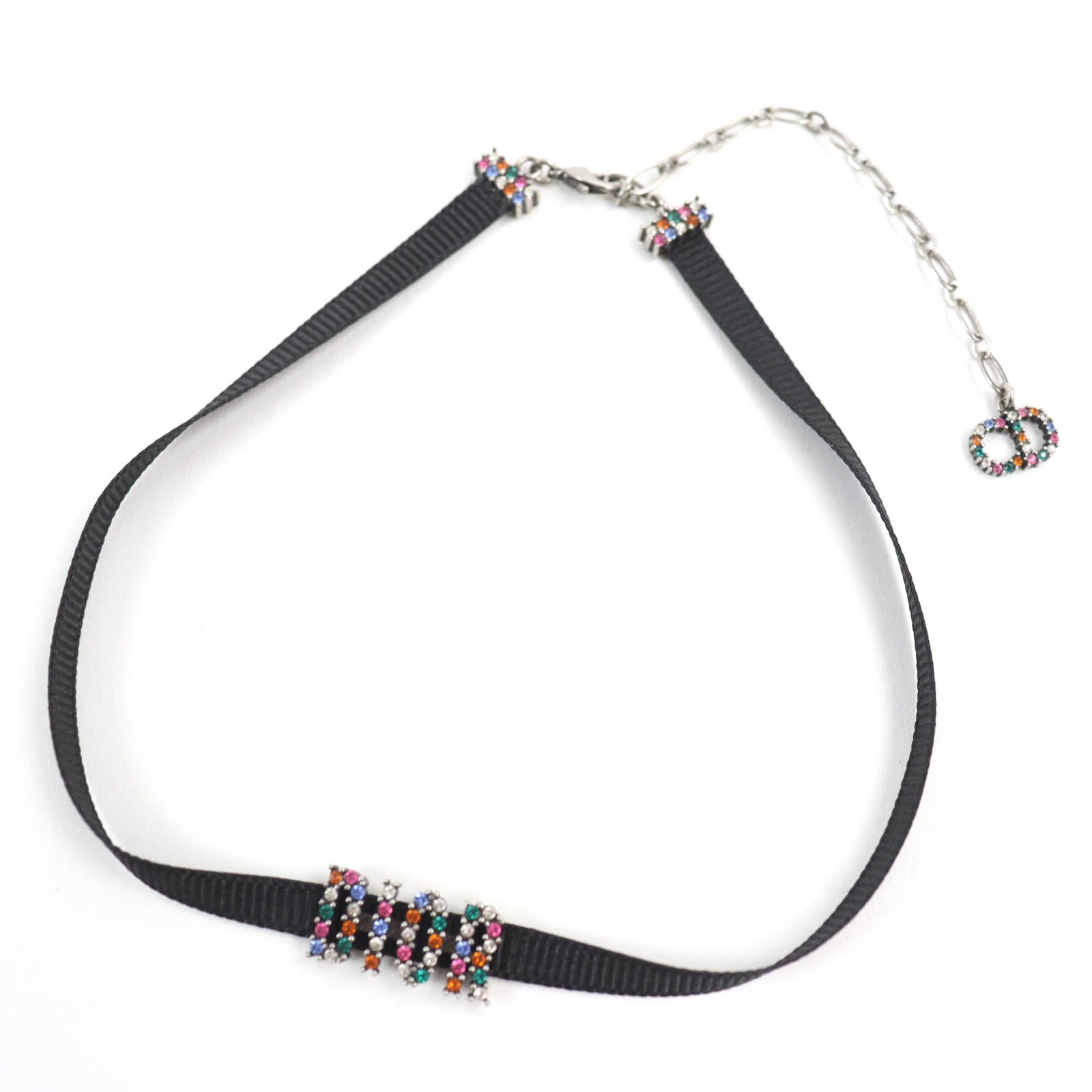 Christian Dior choker ー Black multicolor