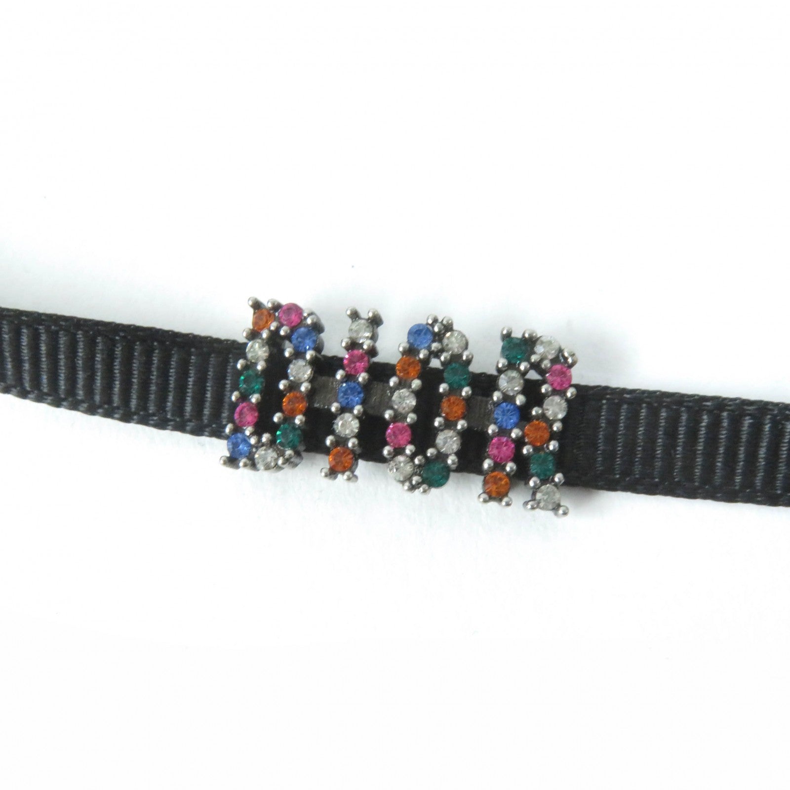 Christian Dior choker ー Black multicolor