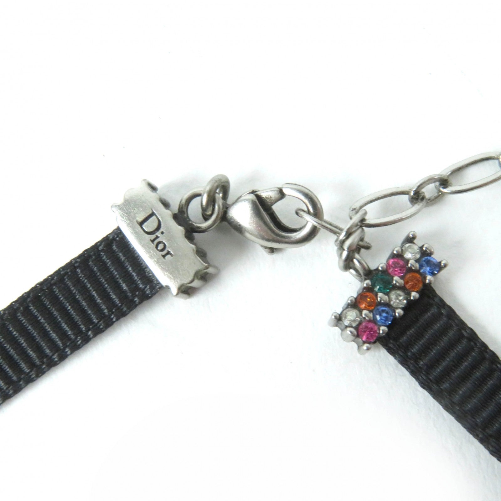 Christian Dior choker ー Black multicolor