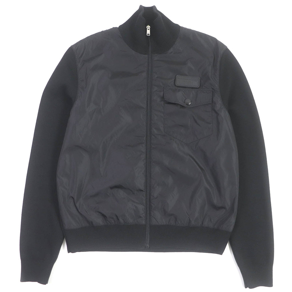 PRADA Blouson UMC134 Virgin wool black 46