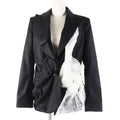 Christian Dior 6A12022060 Main: 100% wool, Part: 100% polyester, Lining: 100% silk black Women 38 Used