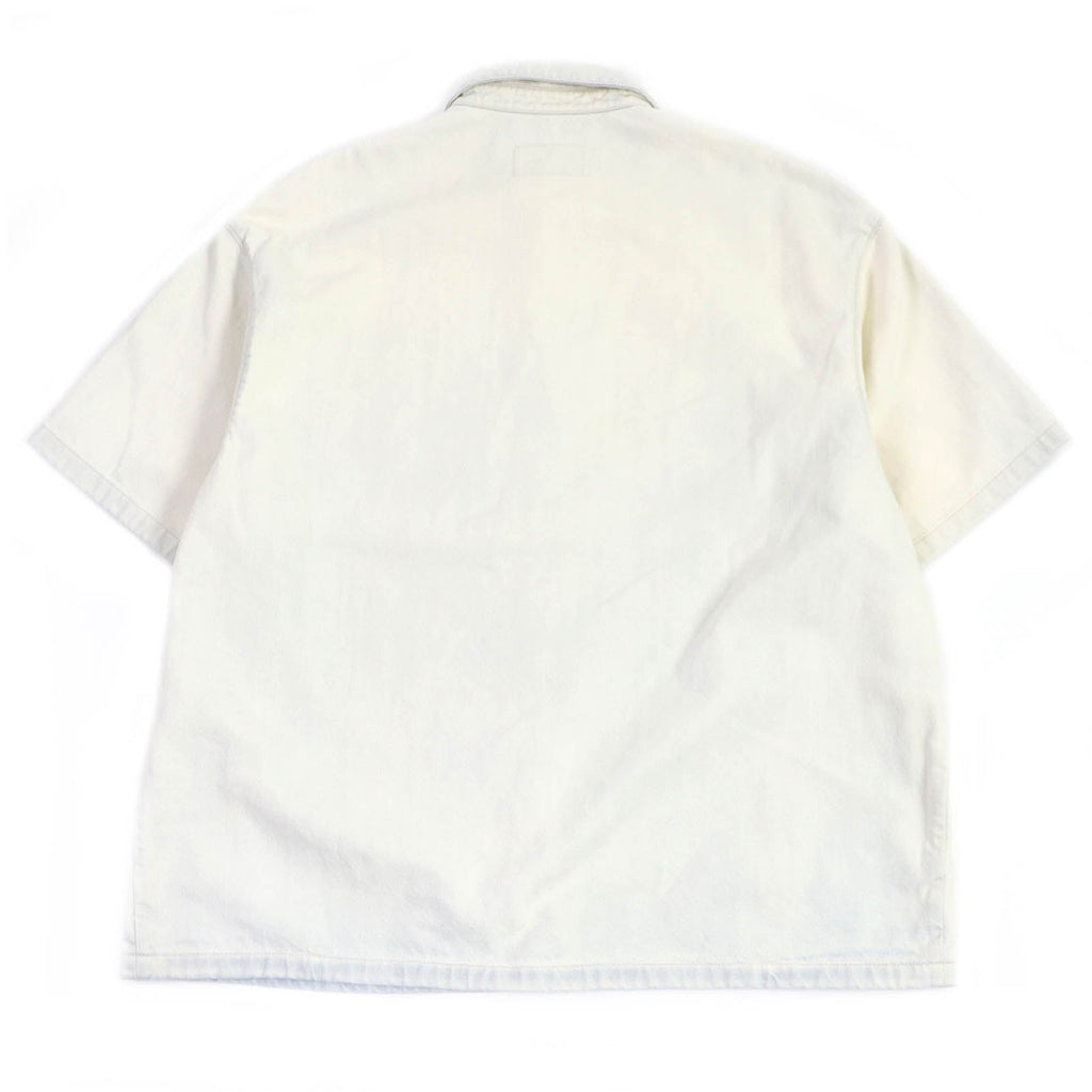 PRADA Denim Jacket GEC067 Main: 100% cotton leather, part: calf leather White type mens XXL Used
