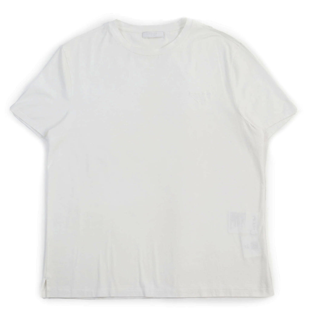 PRADA Short sleeve T-shirt UJN712 cotton white XL