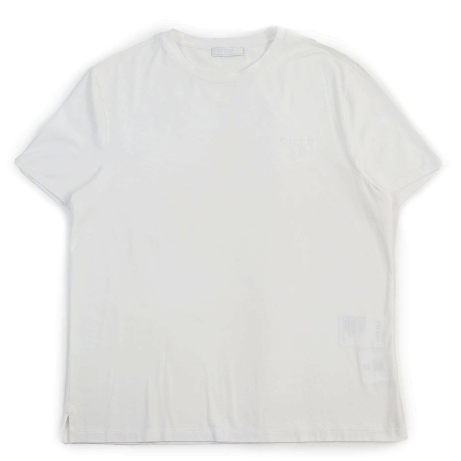 PRADA Short sleeve T-shirt UJN712 cotton white XL