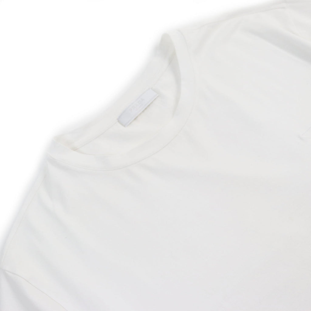 PRADA Short sleeve T-shirt UJN712 cotton white XL
