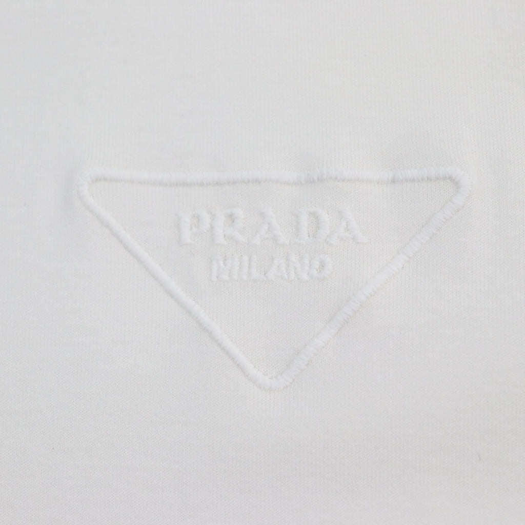 PRADA Short sleeve T-shirt UJN712 cotton white XL